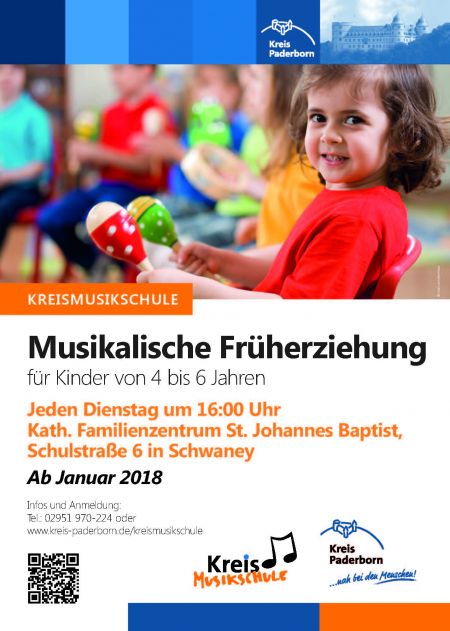 Plakat Musikalische Früherziehung